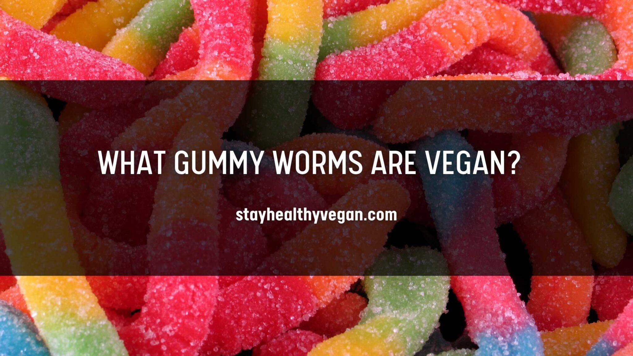 Are Gummy Bears Vegan? Standard Haribo: No. Vegan Brands Exist.