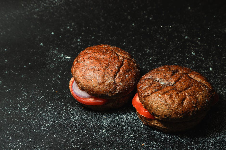 Vegan Black Bean Burger (Firm, 30 Minutes)