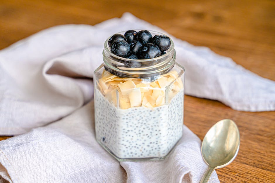 Vegan Chia Pudding (5 Minutes Prep, 4 Flavor Variations)