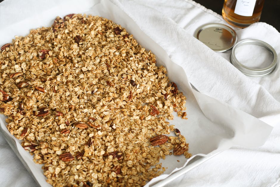 Chewy Vegan Granola Bars (No-Bake, 6 Ingredients)