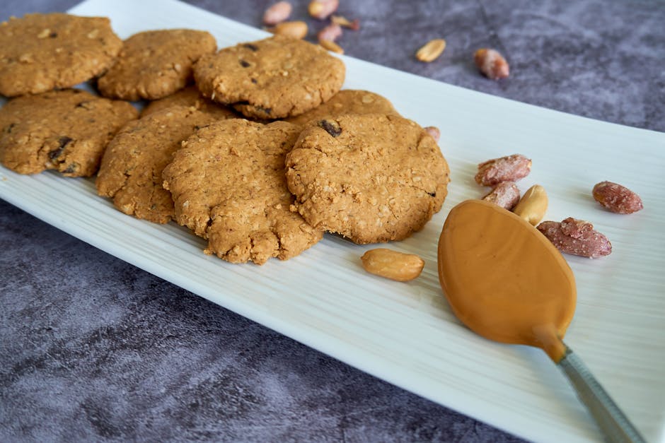 Vegan Peanut Butter Cookies (3 Ingredients, 15 Minutes)