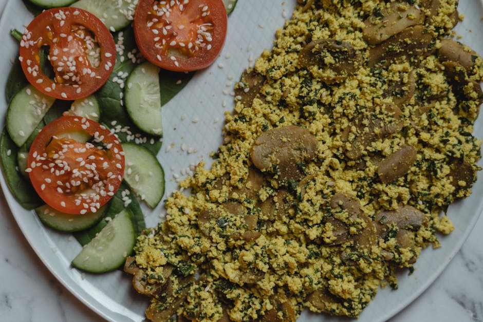 Vegan Tofu Scramble (15 Minutes, Protein-Packed)